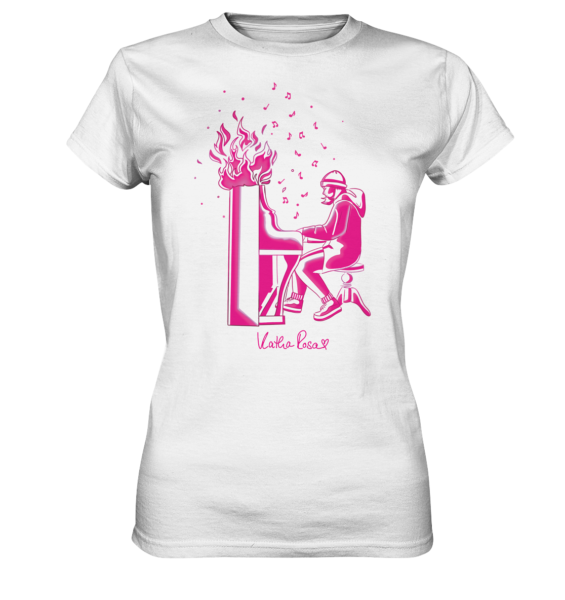 Katha Am Klavier - T-Shirt