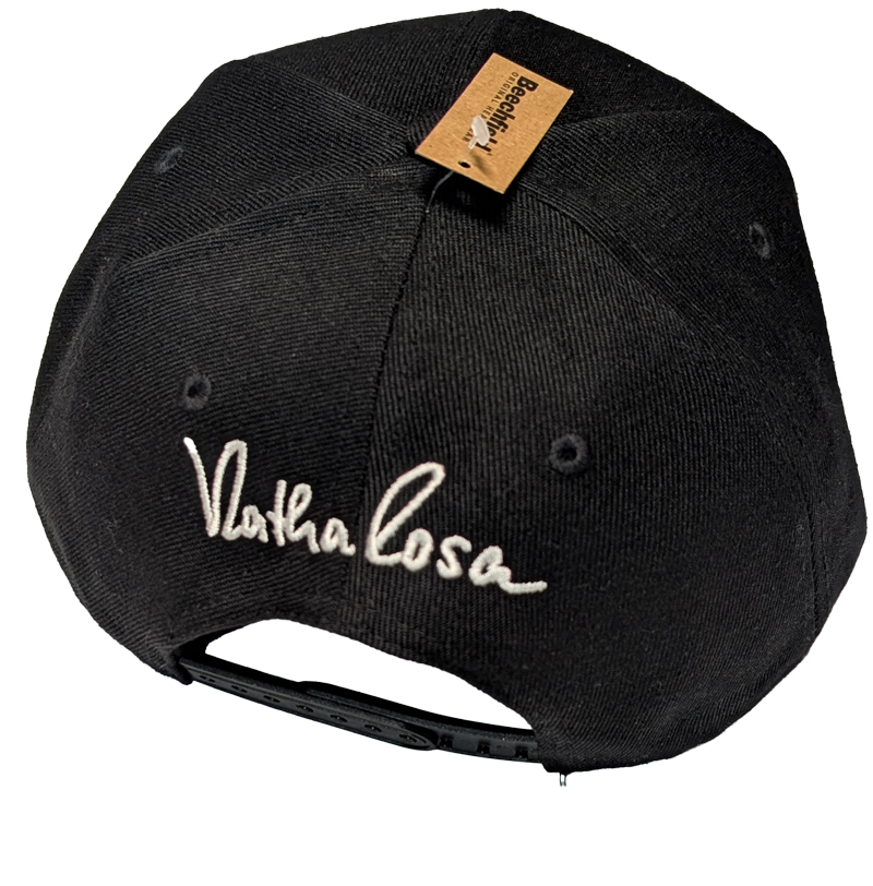 Snapback Cap Rose | Beidseitig bestickt