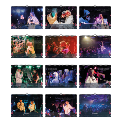 Wandkalender 2026 – Supernova Tour