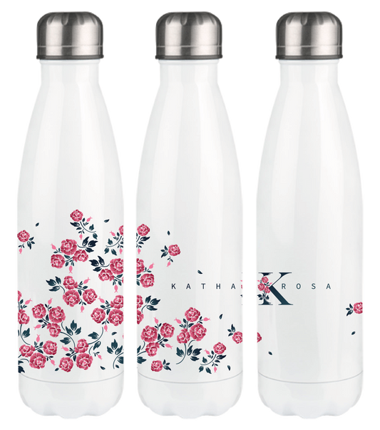 Thermoflasche - Rosen - 500ml