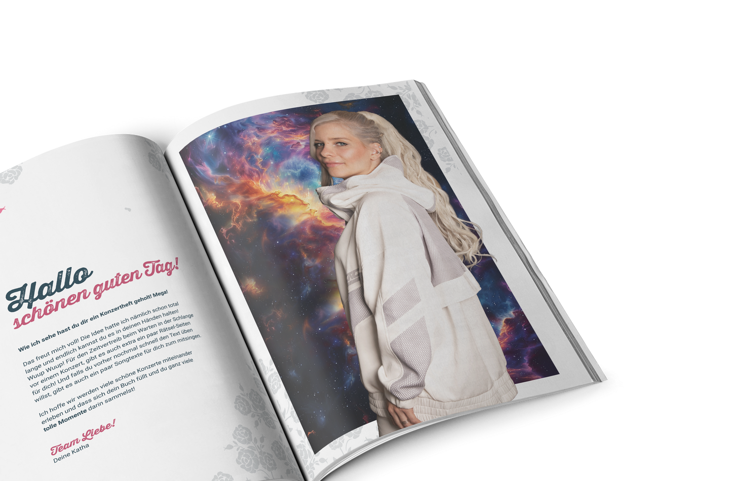 Konzertbuch - dein Erinnerungs-Heft für alles, was live passiert