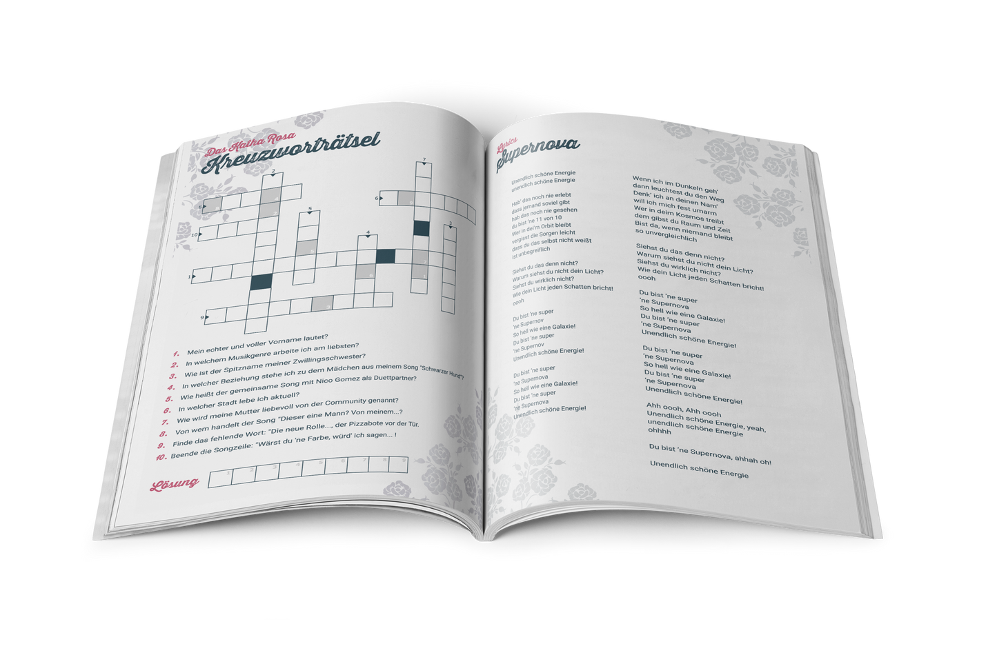 Konzertbuch - dein Erinnerungs-Heft für alles, was live passiert