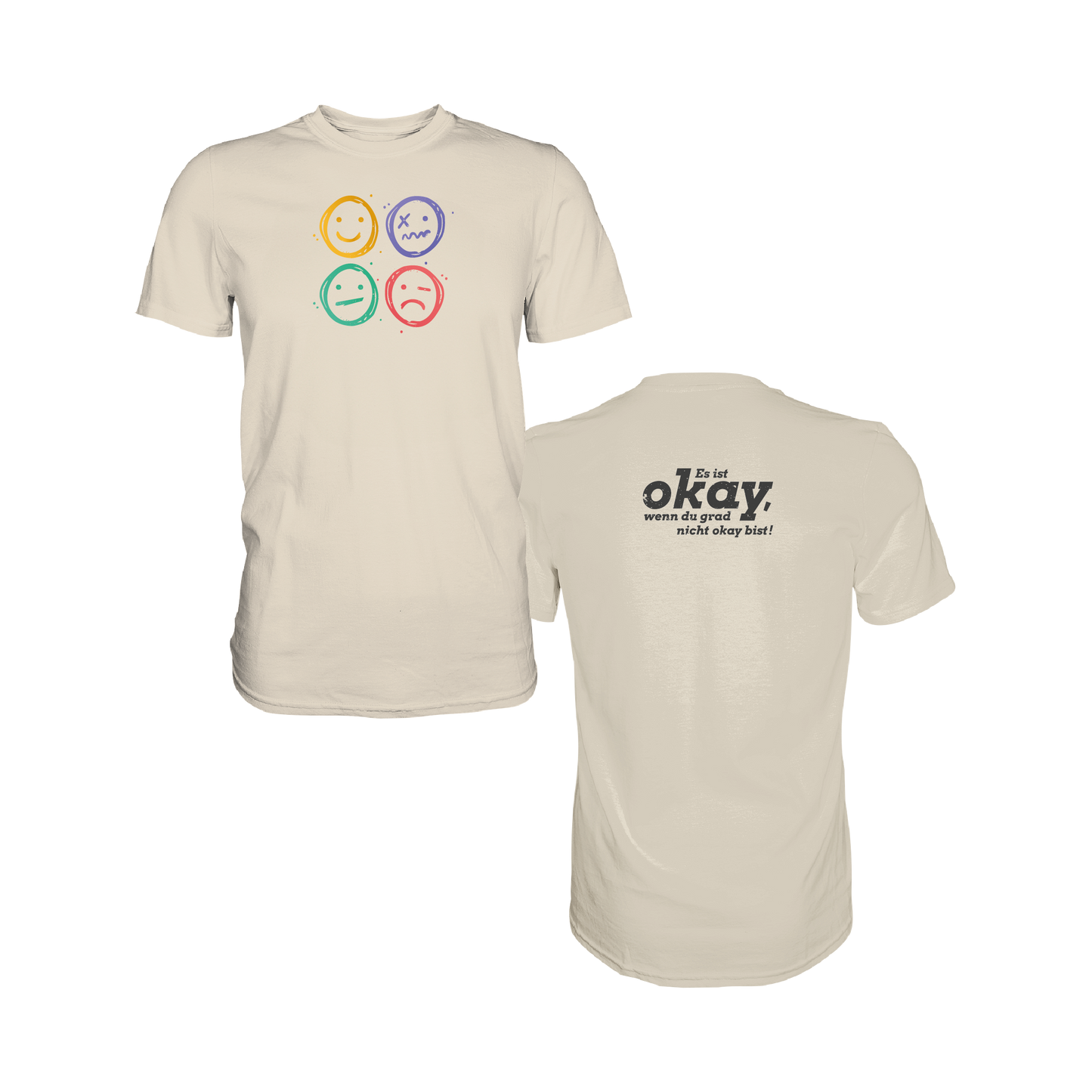 „Es ist okay“ T-Shirt – Katha Rosa x Lukas Linder