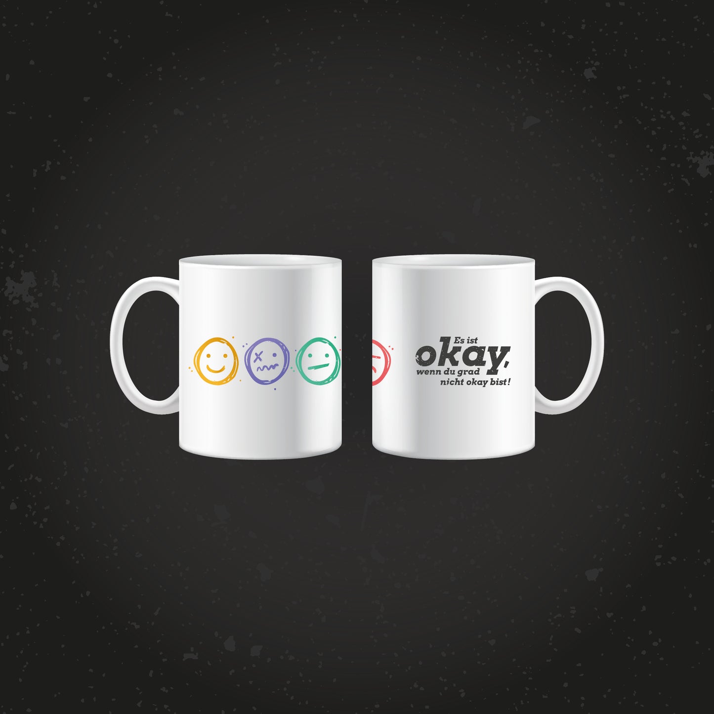 „Es ist okay“ Tasse – Katha Rosa x Lukas Linder