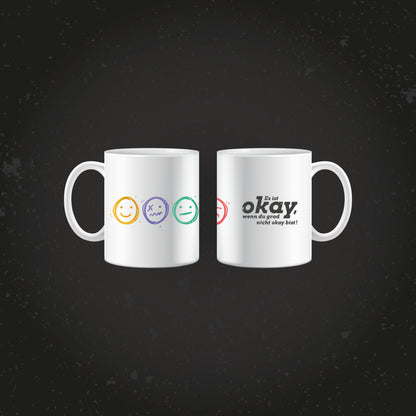 „Es ist okay“ Tasse – Katha Rosa x Lukas Linder