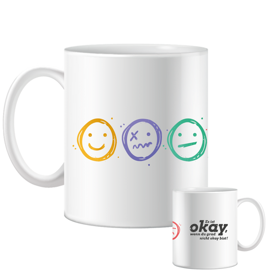 „Es ist okay“ Tasse – Katha Rosa x Lukas Linder
