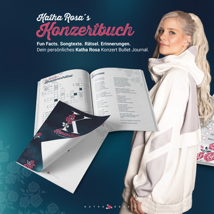 Konzertbuch - dein Erinnerungs-Heft für alles, was live passiert