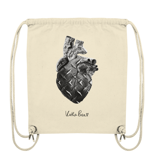 Herz aus Stahl - Organic Gym-Bag